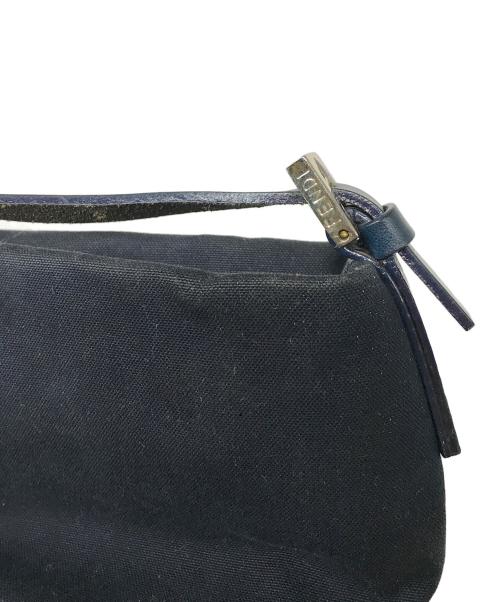 FENDI（フェンディ）FENDI (フェンディ) アクセサリーポーチ ネイビーの古着・服飾アイテム