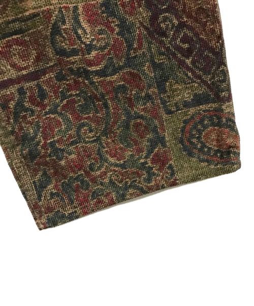 son of the cheese（（サノバチーズ））SON OF THE CHEESE (（サノバチーズ）) DUDE PANTS ブラウン×カーキ サイズ:XLの古着・服飾アイテム