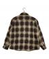 SON OF THE CHEESE (（サノバチーズ）) NEP TWEED SHIRT ブラウン×グレー サイズ:XL：17000円