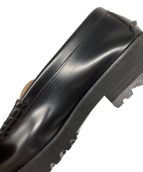 son of the cheese（（サノバチーズ））SON OF THE CHEESE (（サノバチーズ）) the kenford (ケンフォード) Don't Kill My Vibe Loafer ブラック サイズ:271/2の古着・服飾アイテム