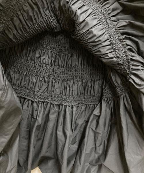 ENFOLD（エンフォルド）ENFOLD (エンフォルド) SOMELOS スモッキングSKIRT ブラック サイズ:38の古着・服飾アイテム