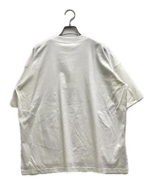 ENFOLD（エンフォルド）ENFOLD (エンフォルド) HIGH-NECK SHIRT-SLEEVE T-SHIRT ホワイト サイズ:38の古着・服飾アイテム