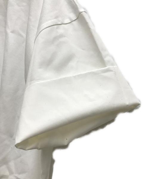 ENFOLD（エンフォルド）ENFOLD (エンフォルド) HIGH-NECK SHIRT-SLEEVE T-SHIRT ホワイト サイズ:38の古着・服飾アイテム