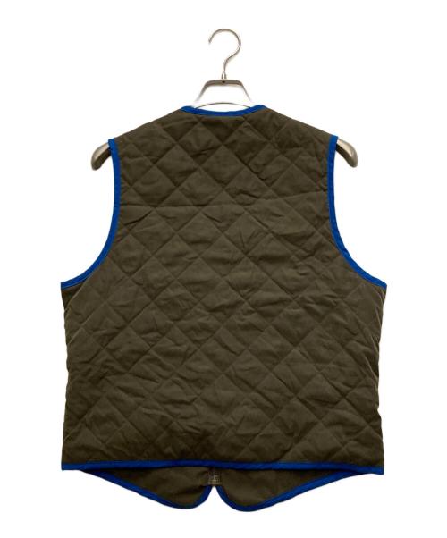 HERMES（エルメス）HERMES (エルメス) キルティングベスト オリーブ サイズ:50の古着・服飾アイテム