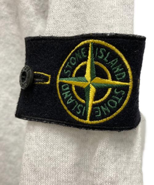 STONE ISLAND（ストーンアイランド）STONE ISLAND (ストーンアイランド) コットンクルーネックニット ホワイト サイズ:Mの古着・服飾アイテム