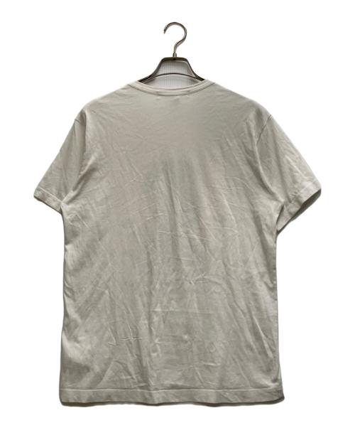 COMME des GARCONS SHIRT（コムデギャルソンシャツ）COMME des GARCONS SHIRT (コムデギャルソンシャツ) Andy Warhol コットンプリントクルーネックS/Sカットソー ホワイト サイズ:Ⅼの古着・服飾アイテム