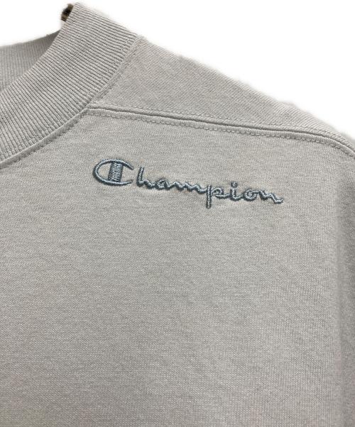 Champion（チャンピオン）Champion (チャンピオン) N.HOOLYWOOD (エヌ ハリウッド) CREWNECK T-SHIRT ライトグレー サイズ:Ⅿの古着・服飾アイテム