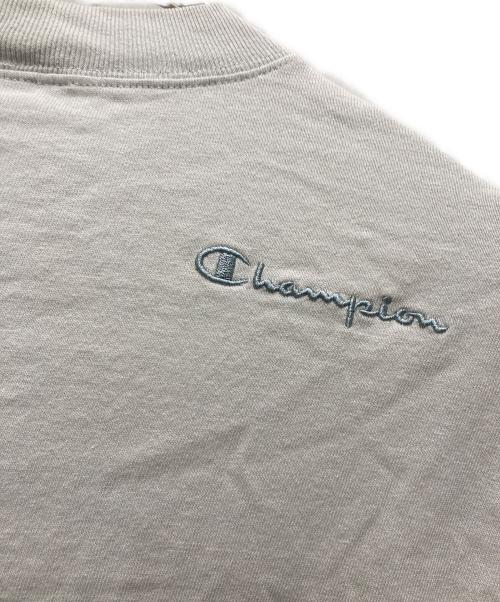 Champion（チャンピオン）Champion (チャンピオン) N.HOOLYWOOD (エヌ ハリウッド) CREWNECK T-SHIRT ライトグレー サイズ:Ⅿの古着・服飾アイテム