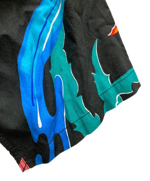 POLO RALPH LAUREN（ポロ・ラルフローレン）POLO RALPH LAUREN (ポロ・ラルフローレン) 90`S熱帯魚柄アロハシャツ ブラック サイズ:Lの古着・服飾アイテム