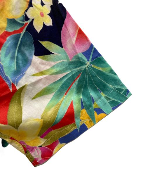 POLO RALPH LAUREN（ポロ・ラルフローレン）POLO RALPH LAUREN (ポロ・ラルフローレン) 90`Sハイビスカス柄アロハシャツ マルチカラー サイズ:Lの古着・服飾アイテム