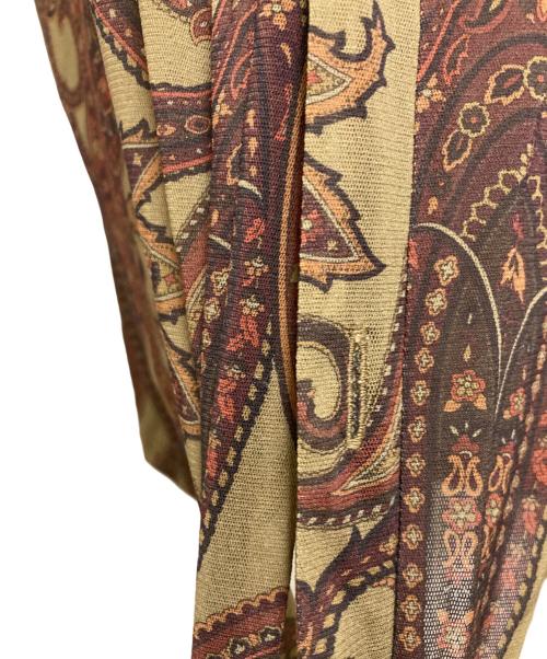 Needles（ニードルズ）Needles (ニードルズ) V Neck Cardigan Poly Mesh ブラウン サイズ:Ⅿの古着・服飾アイテム