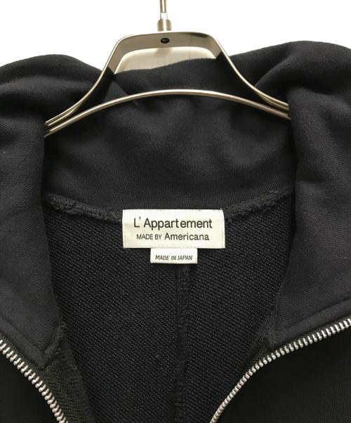L'appartement（アパルトモン）L'Appartement (アパルトモン) Americana (アメリカーナ) Half Zip Sweat Onepiece ネイビー サイズ:不明の古着・服飾アイテム