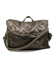 PORTER LUGGAGE LABEL（ポーター ラゲッジレーベル）の古着「OLDNEW NEWSPAPER BAG(L)」｜グレー