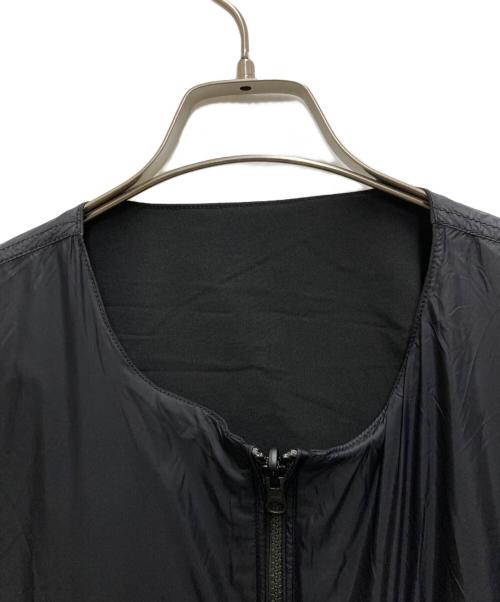 TAION（タイオン）TAION (タイオン) ノーカラーリバーシブルジャケット ブラック サイズ:Ⅼの古着・服飾アイテム