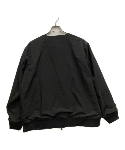 TAION（タイオン）TAION (タイオン) ノーカラーリバーシブルジャケット ブラック サイズ:Ⅼの古着・服飾アイテム