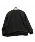 中古・古着 TAION (タイオン) ノーカラーリバーシブルジャケット ブラック サイズ:Ⅼ：10000円