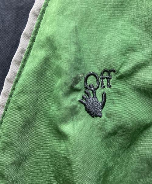 OFFWHITE（オフホワイト）OFFWHITE (オフホワイト) NIKE (ナイキ) JORDAN BRAND AS M J OW TRK JKT グリーン サイズ:XLの古着・服飾アイテム