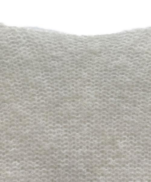 SEZANE（セザンヌ）SEZANE (セザンヌ) モヘアレースカーディガン ホワイト サイズ:XSの古着・服飾アイテム