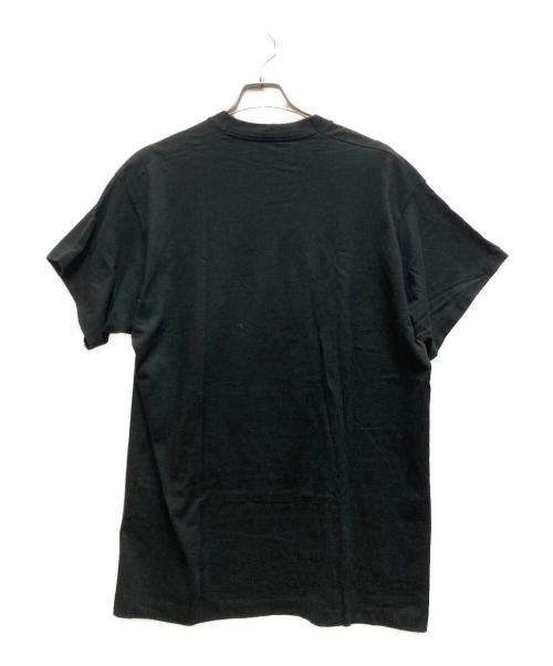 william wegman（ウィリアム・ウェグマン）william wegman (ウィリアム・ウェグマン) 90`S DEVIL DOG TEE ブラック サイズ:XLの古着・服飾アイテム