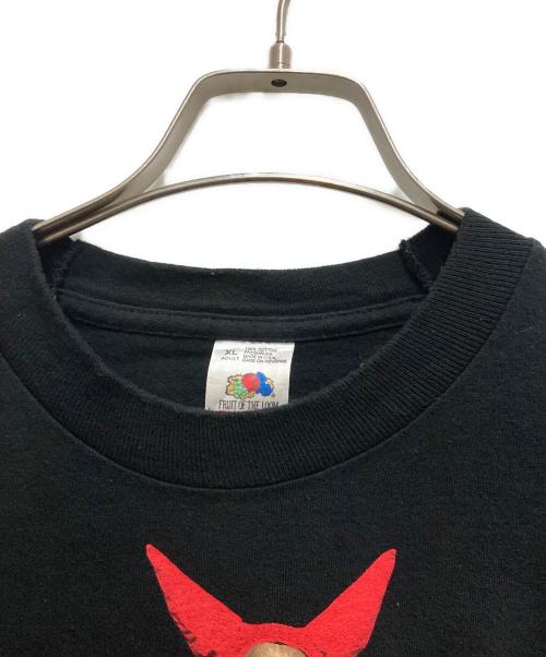 william wegman（ウィリアム・ウェグマン）william wegman (ウィリアム・ウェグマン) 90`S DEVIL DOG TEE ブラック サイズ:XLの古着・服飾アイテム