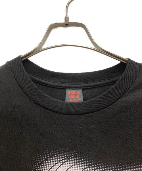 HUNTER×HUNTER（ハンター×ハンター）HUNTER×HUNTER (ハンター×ハンター) GEEKS RULE (ギークスルール) シルクスクリーン アニメTee ブラック サイズ:XLの古着・服飾アイテム