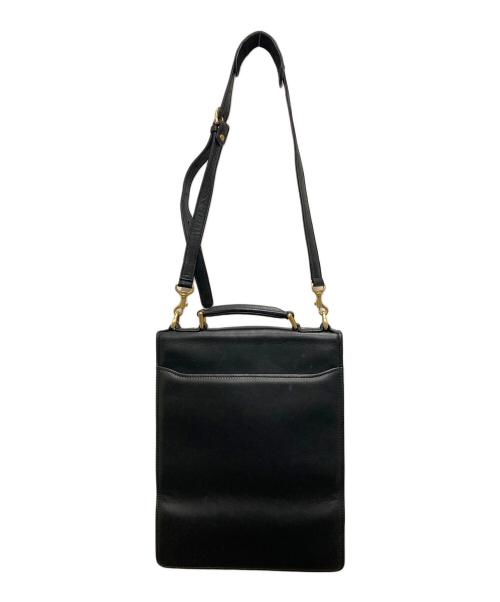 BALENCIAGA（バレンシアガ）BALENCIAGA (バレンシアガ) ACE (エース) BBロゴ フラップショルダーバッグ ブラックの古着・服飾アイテム