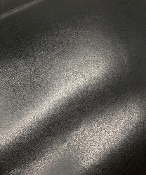 BALENCIAGA（バレンシアガ）BALENCIAGA (バレンシアガ) ACE (エース) BBロゴ フラップショルダーバッグ ブラックの古着・服飾アイテム