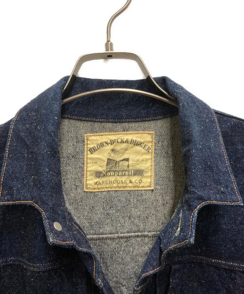 WAREHOUSE（ウエアハウス）WAREHOUSE (ウエアハウス) DUCK DIGGER (ダックディガー) DENIMJACKET 506 1st インディゴ サイズ:42の古着・服飾アイテム
