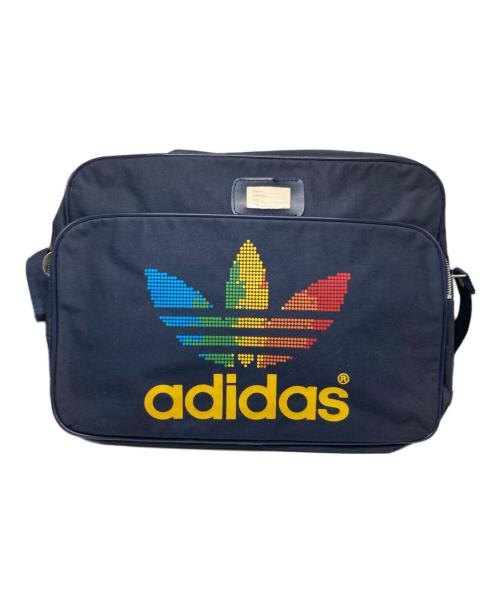 adidas（アディダス）adidas (アディダス) 80's ラスタトレフォイルスクールバッグ ネイビーの古着・服飾アイテム