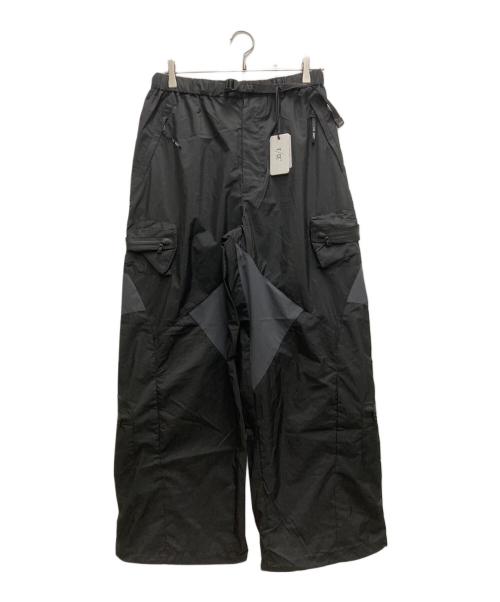 F/CE.（エフシーイー）F/CE. (エフシーイー) 2.5 LAYER PIN TUCK WIDE TROUSERS ブラック サイズ:Mの古着・服飾アイテム
