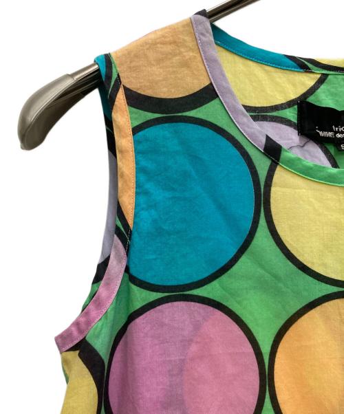 tricot COMME des GARCONS（トリココムデギャルソン）tricot COMME des GARCONS (トリココムデギャルソン) ノースリーブブラウス マルチカラー サイズ:Sの古着・服飾アイテム
