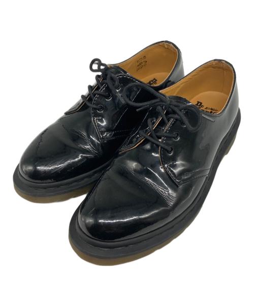 Dr.Martens（ドクターマーチン）Dr.Martens (ドクターマーチン) パテント3ホールシューズ ブラック サイズ:US 7 Lの古着・服飾アイテム