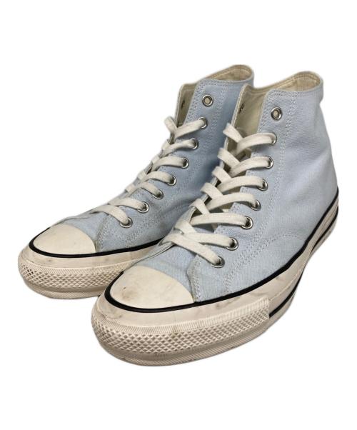 CONVERSE ADDICT（コンバース アディクト）CONVERSE ADDICT (コンバース アディクト) CHUCK TAYLOR CANVAS HI ブルー サイズ:29cmの古着・服飾アイテム