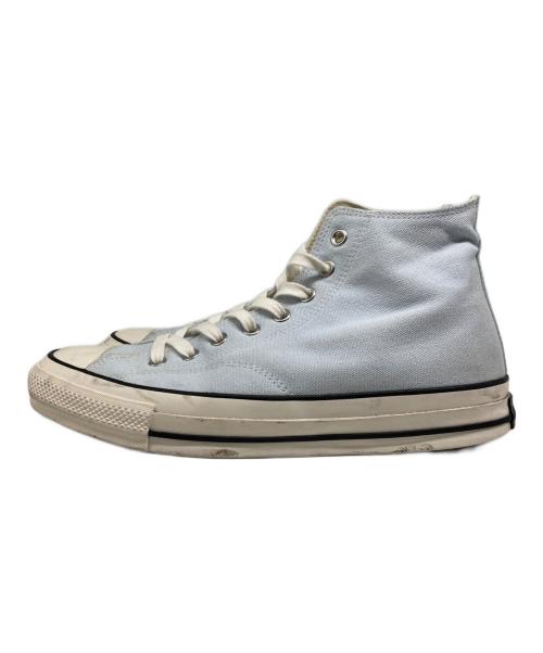 CONVERSE ADDICT（コンバース アディクト）CONVERSE ADDICT (コンバース アディクト) CHUCK TAYLOR CANVAS HI ブルー サイズ:29cmの古着・服飾アイテム