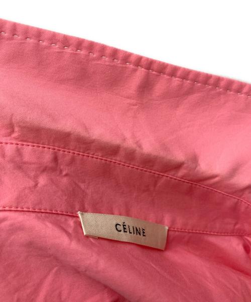 CELINE（セリーヌ）CELINE (セリーヌ) 半袖シャツ ピンク サイズ:38の古着・服飾アイテム