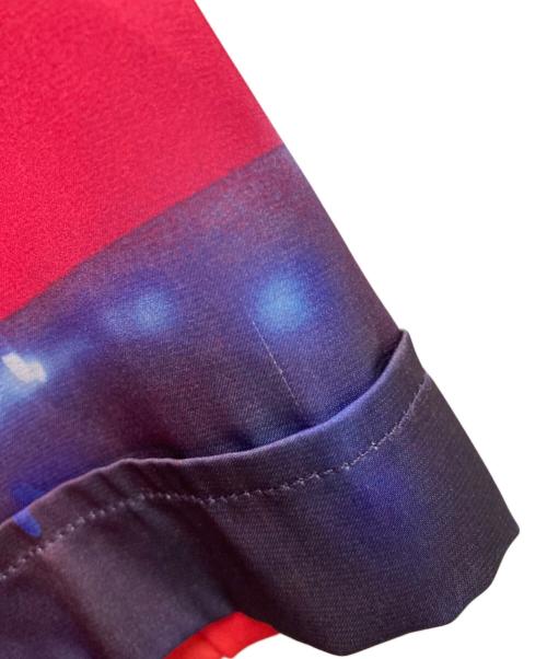 BlackEyePatch（ブラックアイパッチ）BlackEyePatch (ブラックアイパッチ) オープンカラーシャツ パープル サイズ:Lの古着・服飾アイテム