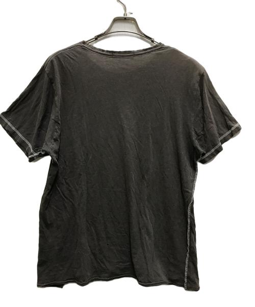 UNDERCOVERISM（アンダーカバーイズム）UNDERCOVERISM (アンダーカバーイズム) COMME des GARCONS (コムデギャルソン) GIZ柄ダメージ加工Tシャツ グレー サイズ:Mの古着・服飾アイテム