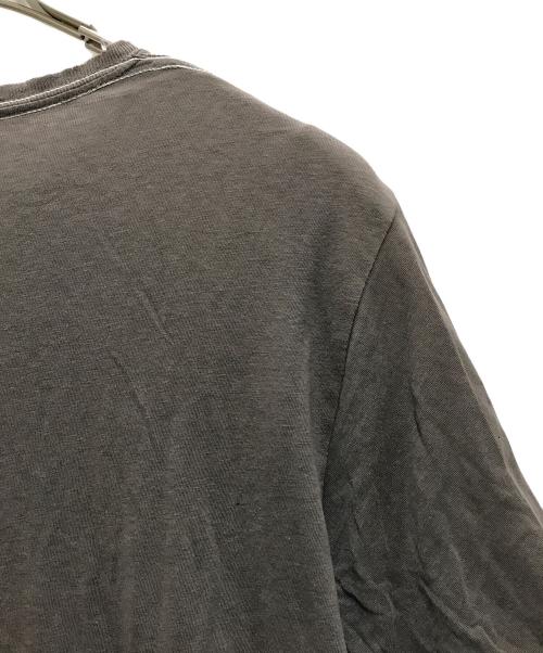 UNDERCOVERISM（アンダーカバーイズム）UNDERCOVERISM (アンダーカバーイズム) COMME des GARCONS (コムデギャルソン) GIZ柄ダメージ加工Tシャツ グレー サイズ:Mの古着・服飾アイテム