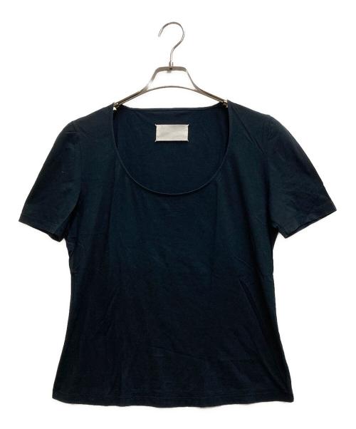 MARTIN MARGIELA（マルタン・マルジェラ）MARTIN MARGIELA (マルタン・マルジェラ) Uネックカットソー ネイビー サイズ:Lの古着・服飾アイテム