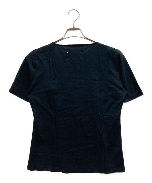 MARTIN MARGIELA（マルタン・マルジェラ）MARTIN MARGIELA (マルタン・マルジェラ) Uネックカットソー ネイビー サイズ:Lの古着・服飾アイテム