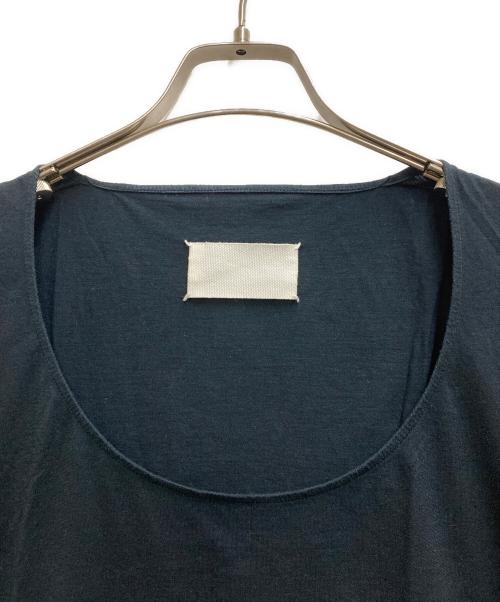 MARTIN MARGIELA（マルタン・マルジェラ）MARTIN MARGIELA (マルタン・マルジェラ) Uネックカットソー ネイビー サイズ:Lの古着・服飾アイテム
