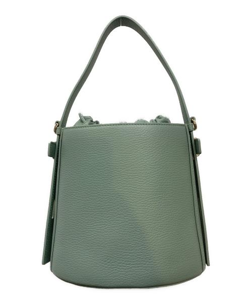 FURLA（フルラ）FURLA (フルラ) GIOVE MINI BUCKET BAG グリーンの古着・服飾アイテム