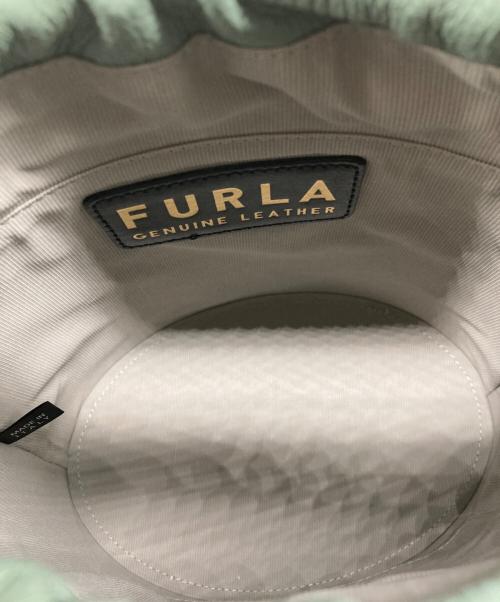 FURLA（フルラ）FURLA (フルラ) GIOVE MINI BUCKET BAG グリーンの古着・服飾アイテム