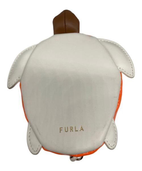 FURLA（フルラ）FURLA (フルラ) タートルモチーフ コインケース/チャーム オレンジの古着・服飾アイテム