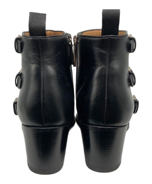 Christian Louboutin（クリスチャン・ルブタン）Christian Louboutin (クリスチャン・ルブタン) WILL BUCKLE FLAT CALF ブラック サイズ:43の古着・服飾アイテム