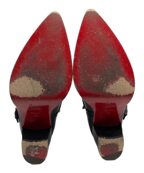 Christian Louboutin（クリスチャン・ルブタン）Christian Louboutin (クリスチャン・ルブタン) WILL BUCKLE FLAT CALF ブラック サイズ:43の古着・服飾アイテム