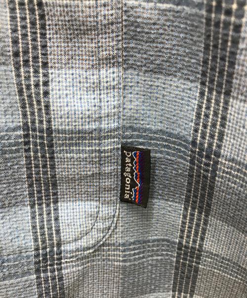 Patagonia（パタゴニア）Patagonia (パタゴニア) 00’sPuckerware Shirt ブルー サイズ:Lの古着・服飾アイテム