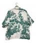 UNUSED (アンユーズド) 4 continents print short sleeve shirt ホワイト サイズ:4：12000円