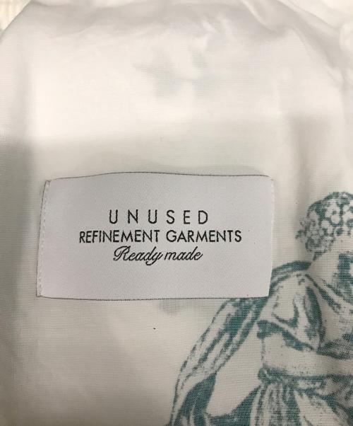 UNUSED（アンユーズド）UNUSED (アンユーズド) 4 continents print pants ホワイト サイズ:4の古着・服飾アイテム