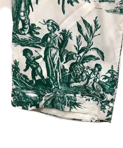 UNUSED（アンユーズド）UNUSED (アンユーズド) 4 continents print pants ホワイト サイズ:4の古着・服飾アイテム